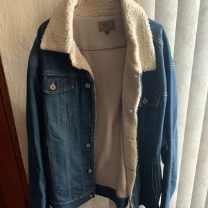 OGGI fur Jean jacket